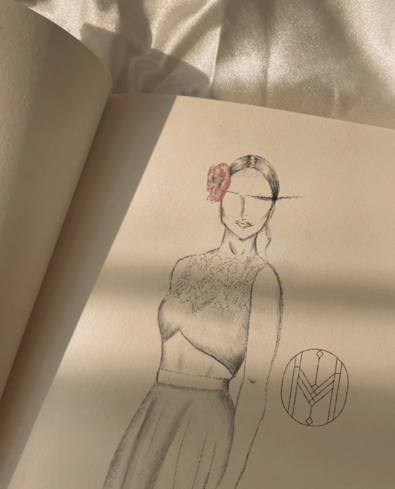 Design sketch from the Macadamia atelier